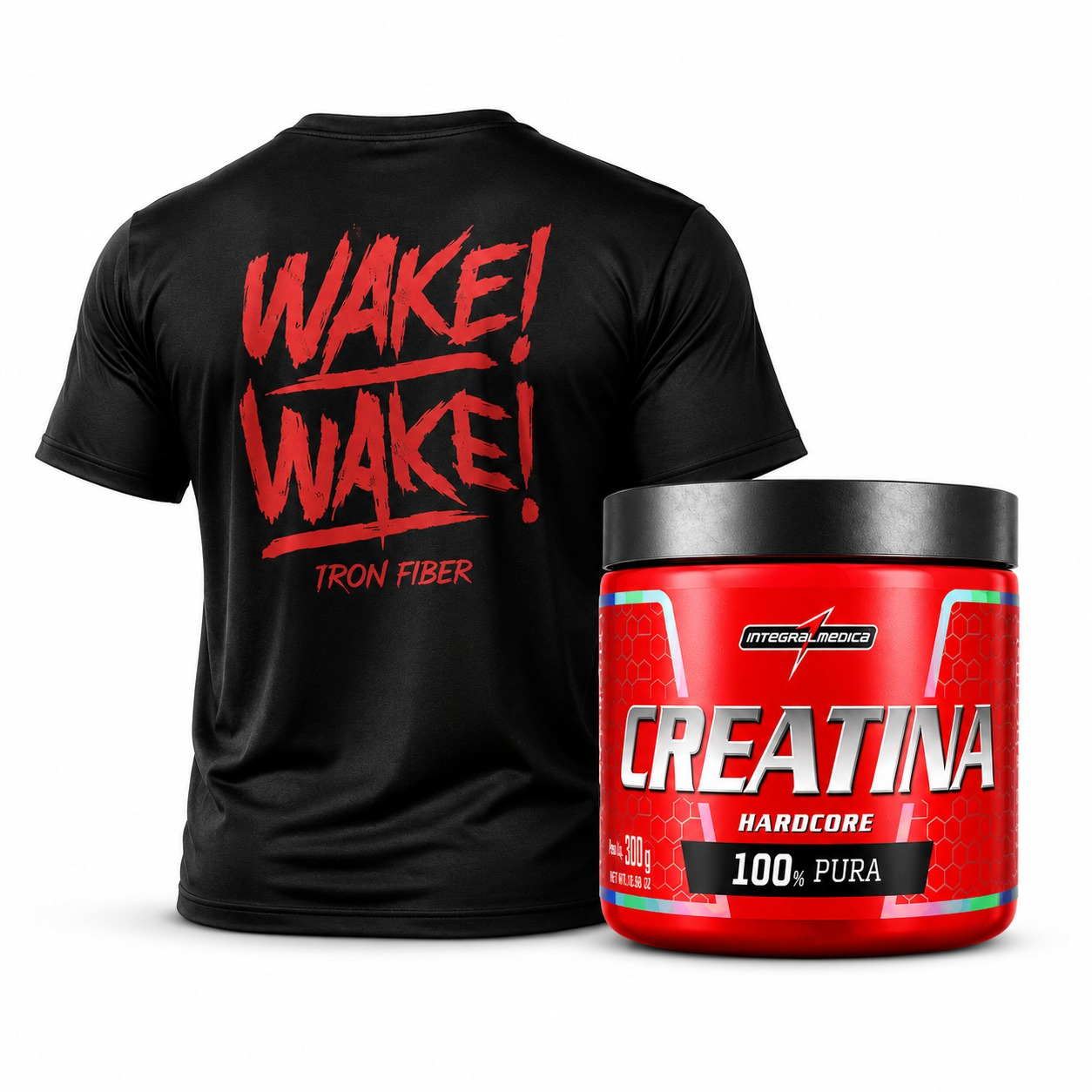 Camisa Wake Wake + Creatina Integralmédica 300g